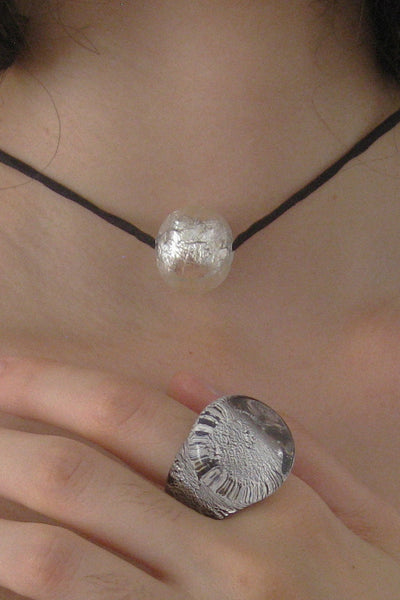 Shannon Bond Lalique Ring in Argento