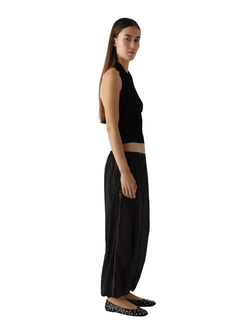Gimaguas Angel Trousers in Black