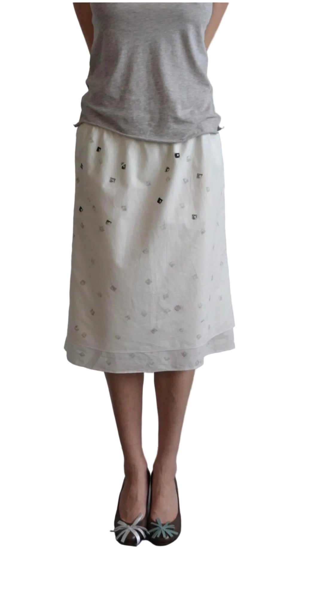 Everyone's Mother Dance Skirt in Cloud
