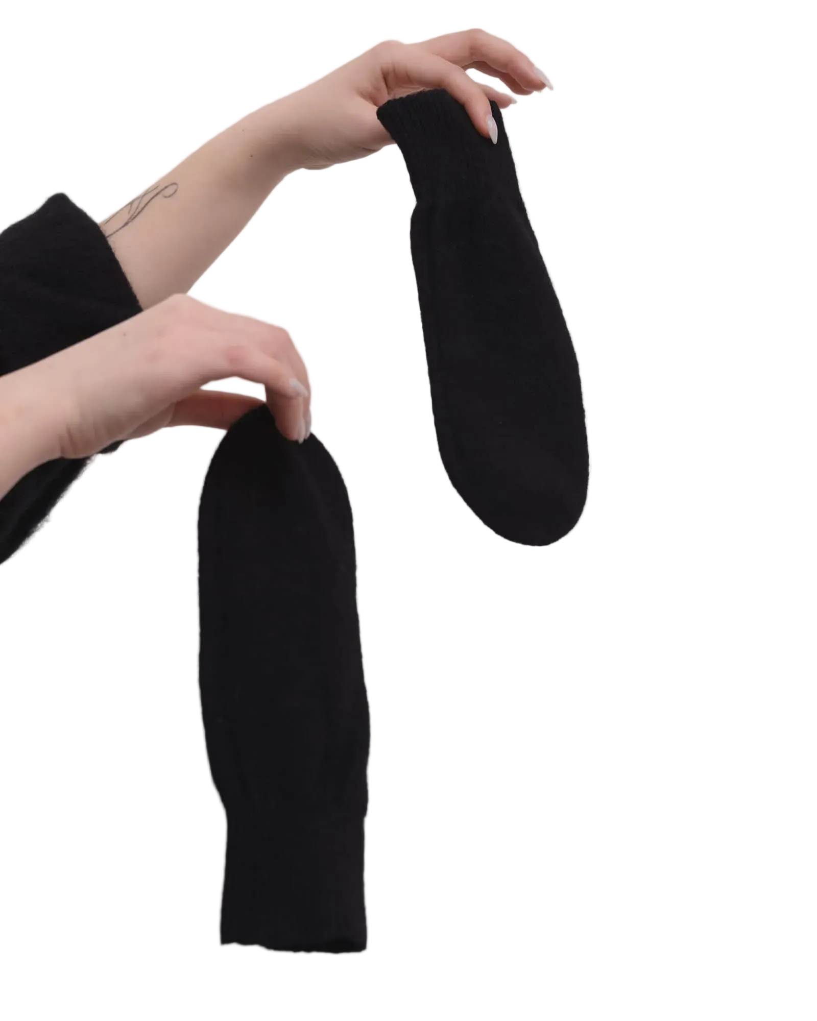 Basrange Enso Mittens in Black