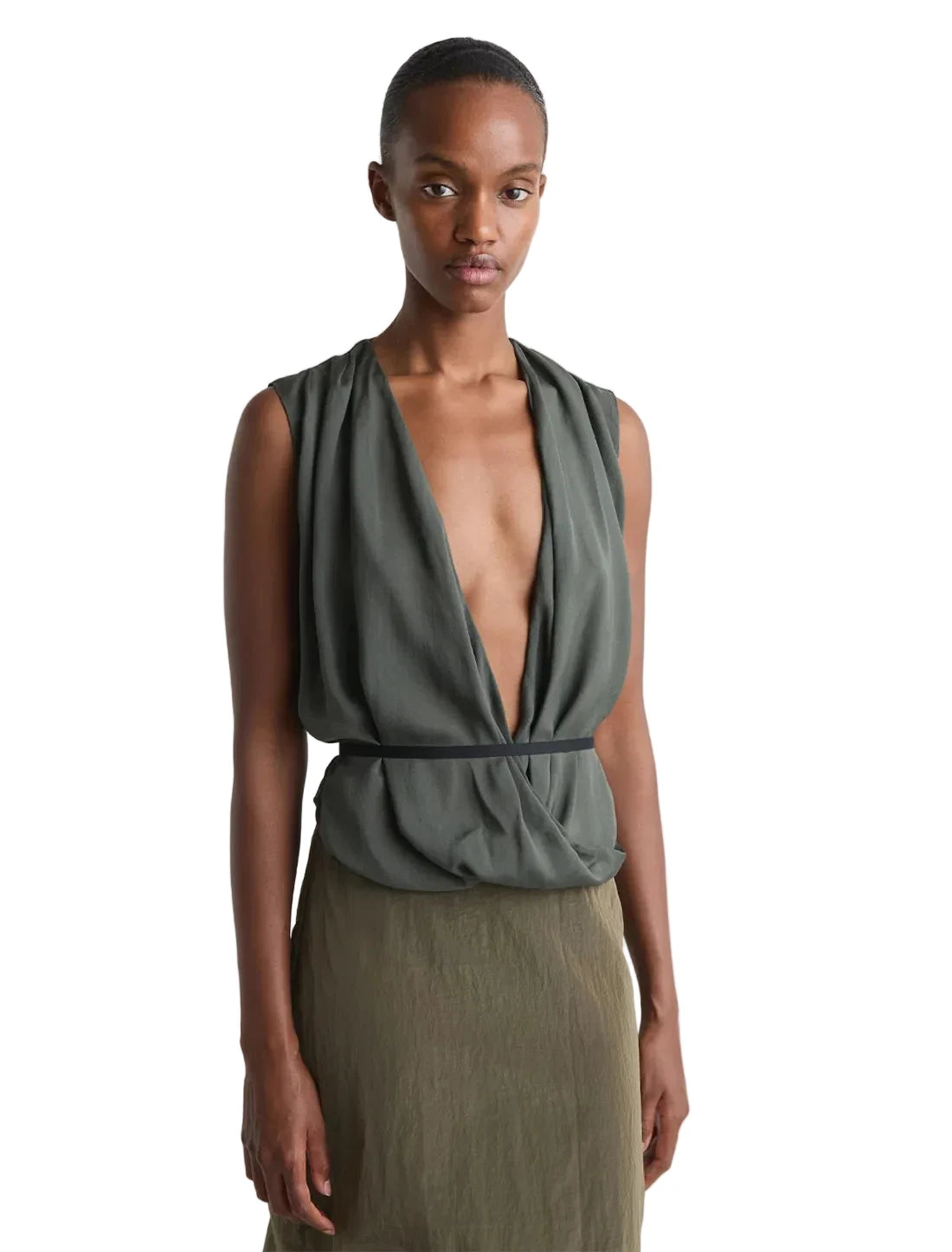 Paloma Wool Varn Top in Green