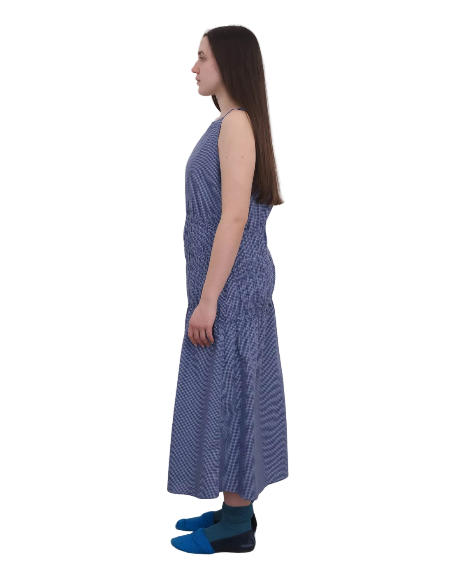 Baserange Rezi Dress in Ace Check