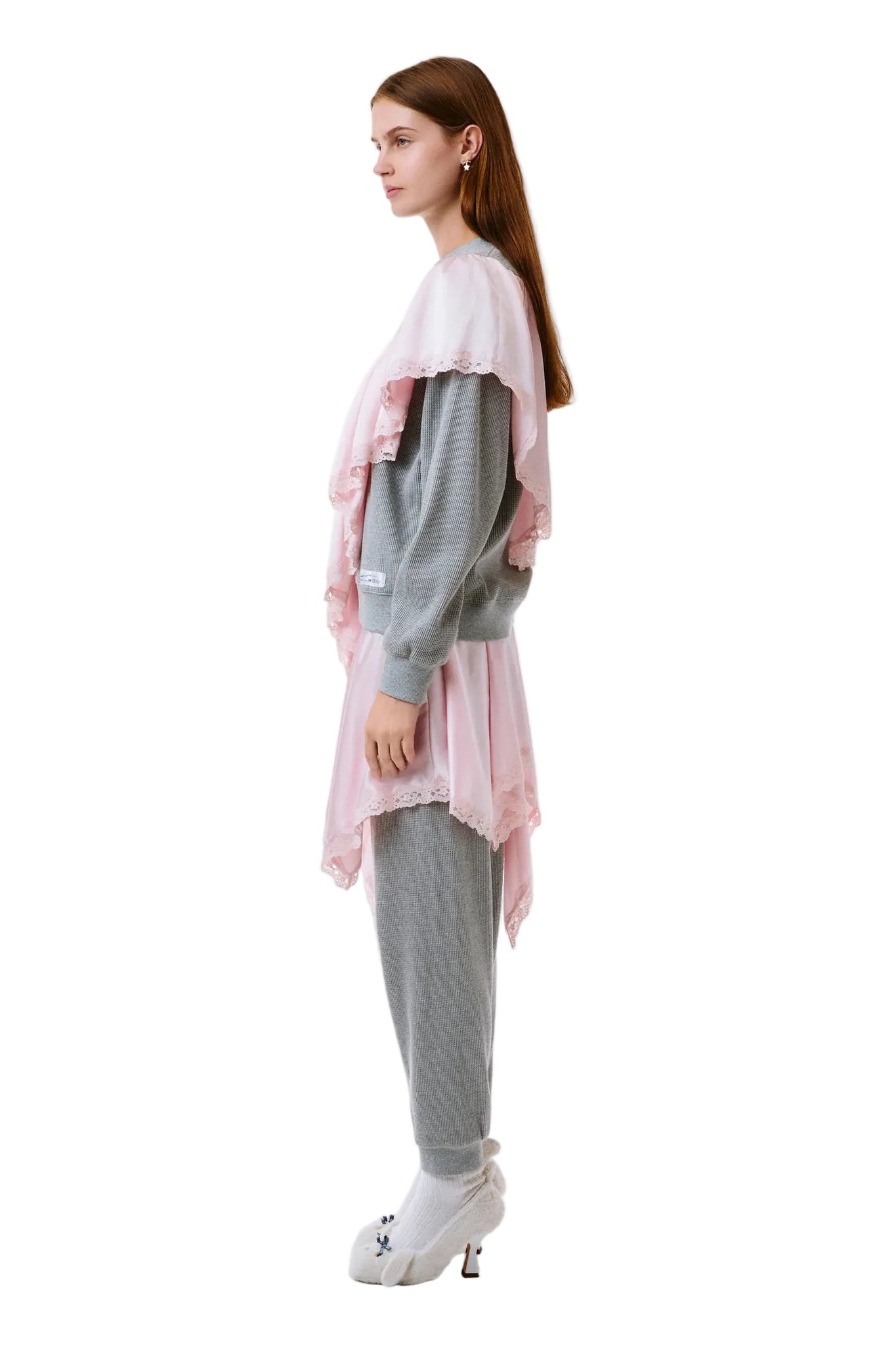 Sandy Liang Rue Pant in Grey