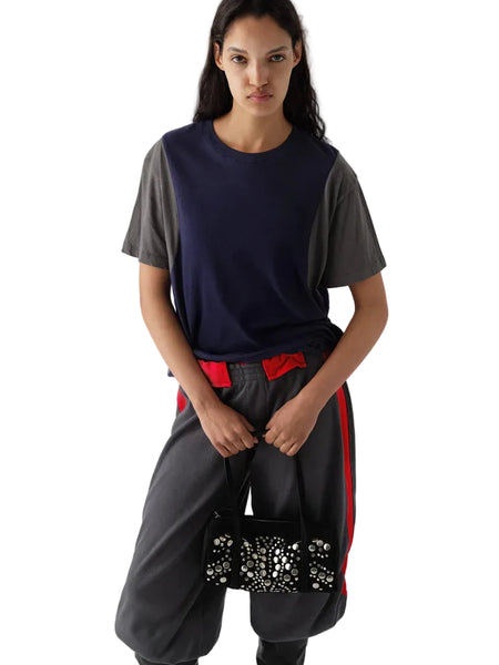 Gimaguas Steeve T-Shirt in Navy/Grey