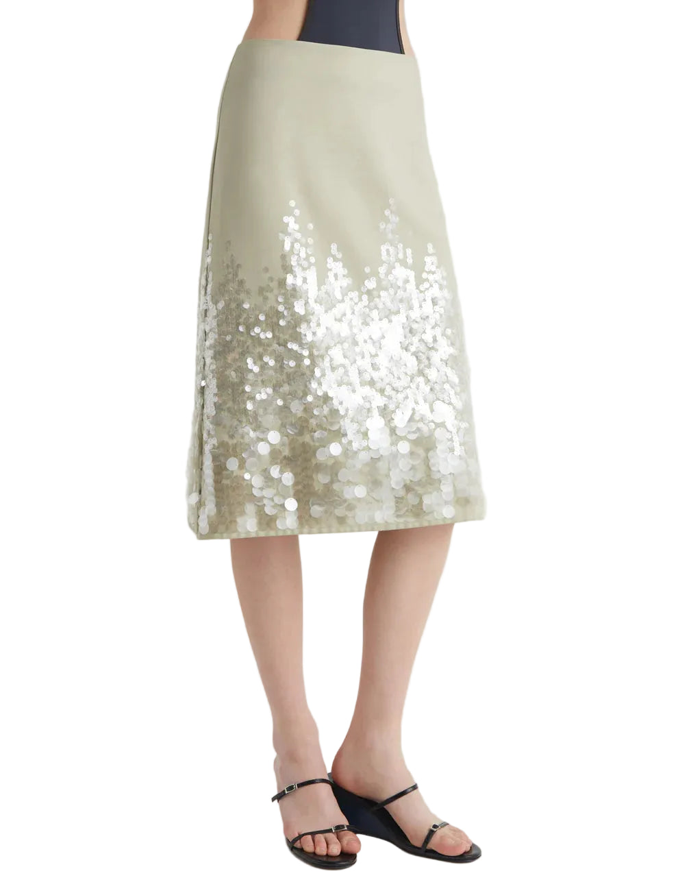 Paloma Wool Ara Skirt in Khaki