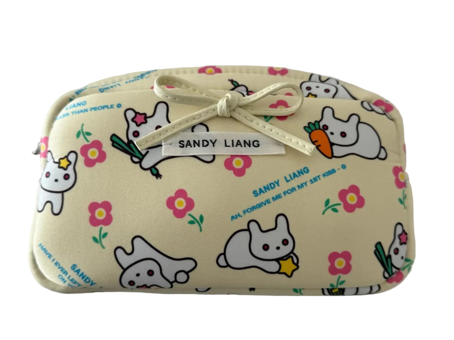 Sandy Liang Smol Pouch in Yellow Multi