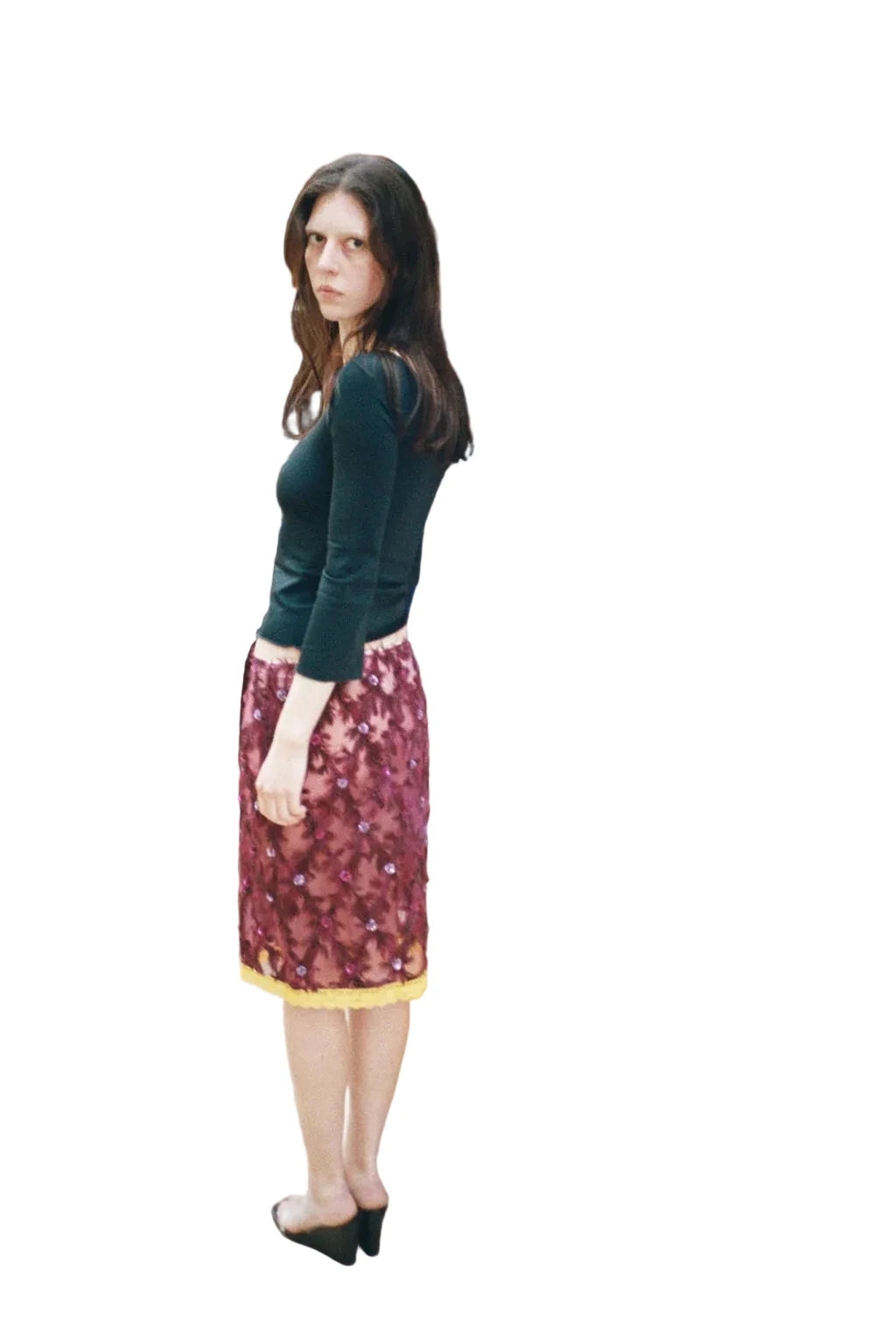 Maryam Nassir Zadeh Whisper Tee in Black