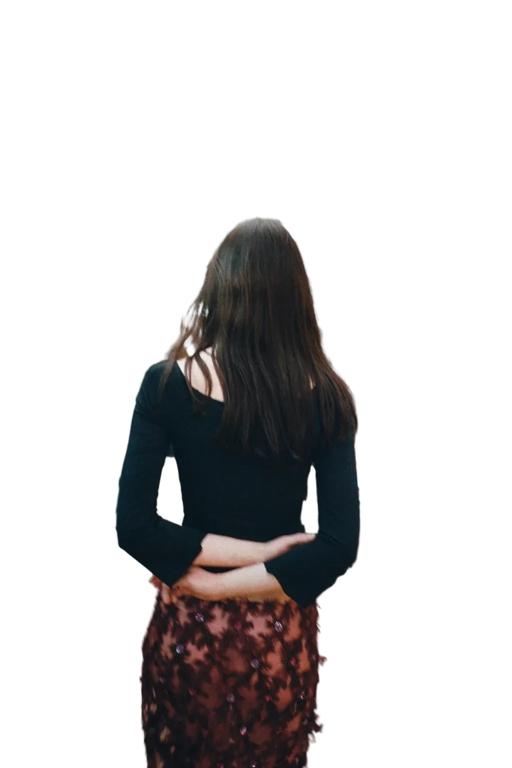 Maryam Nassir Zadeh Whisper Tee in Black