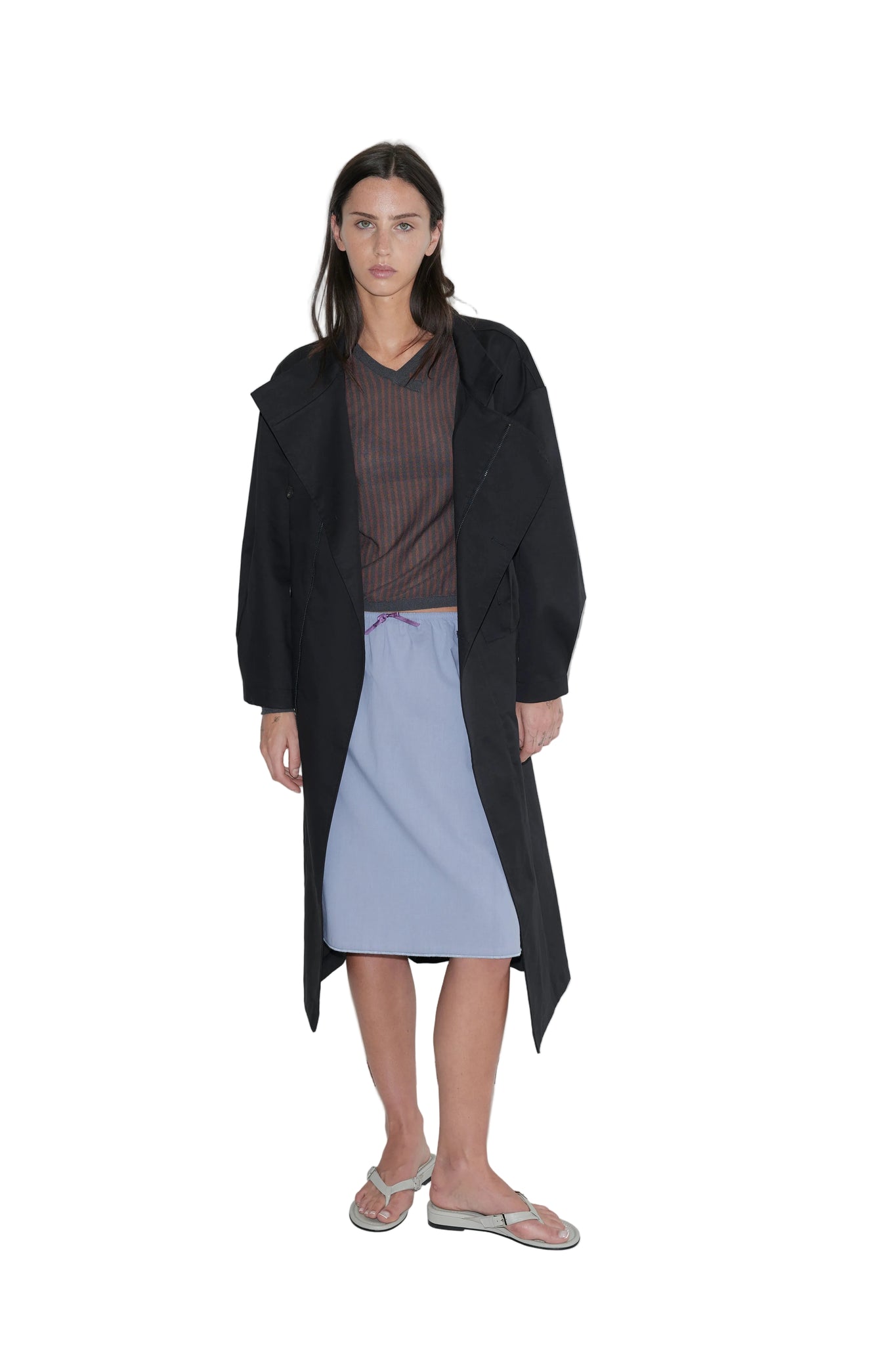Deiji Studios Basic Skirt in Thistle