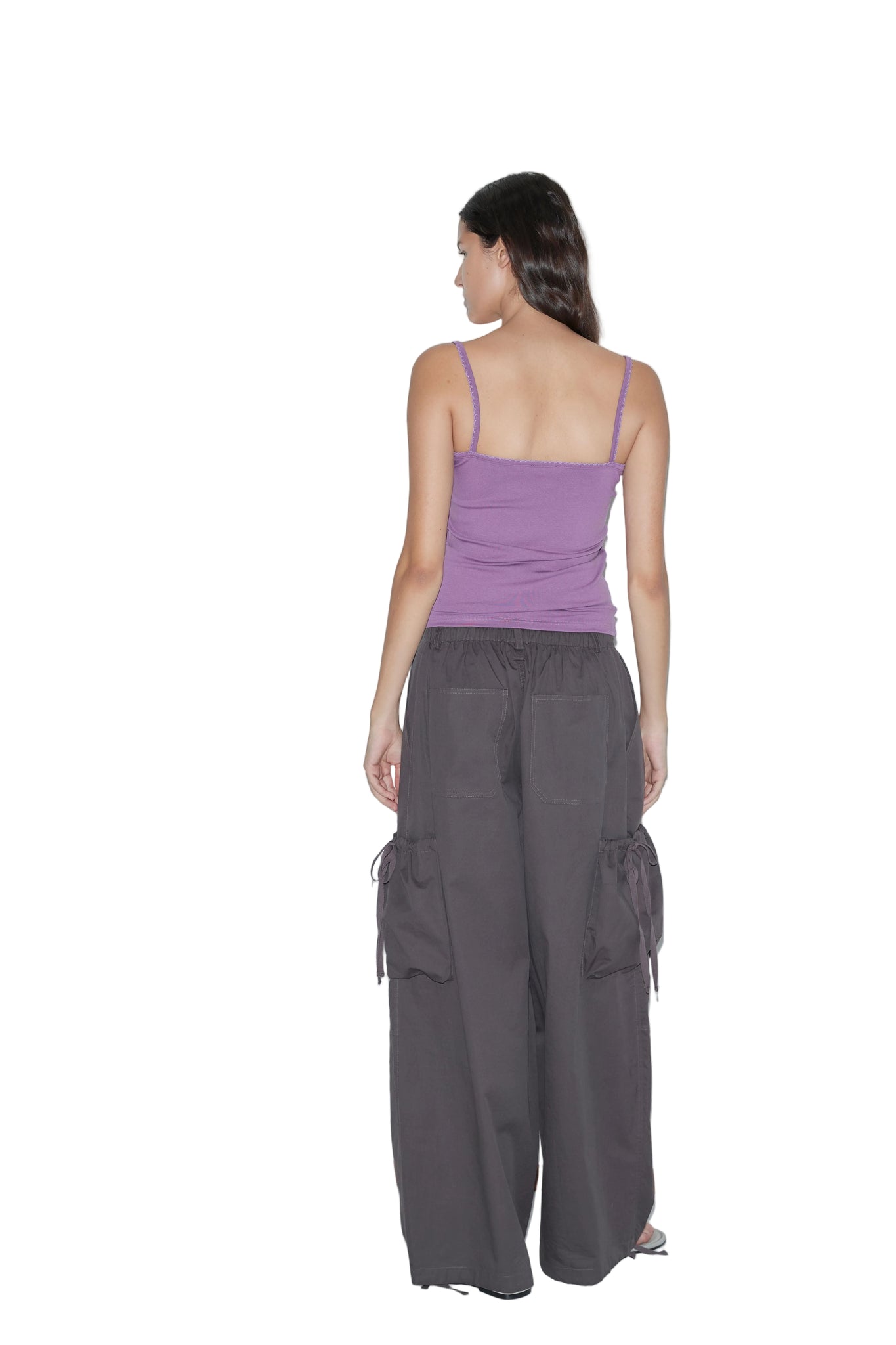 Deiji Studios Scallop Tank in Berry