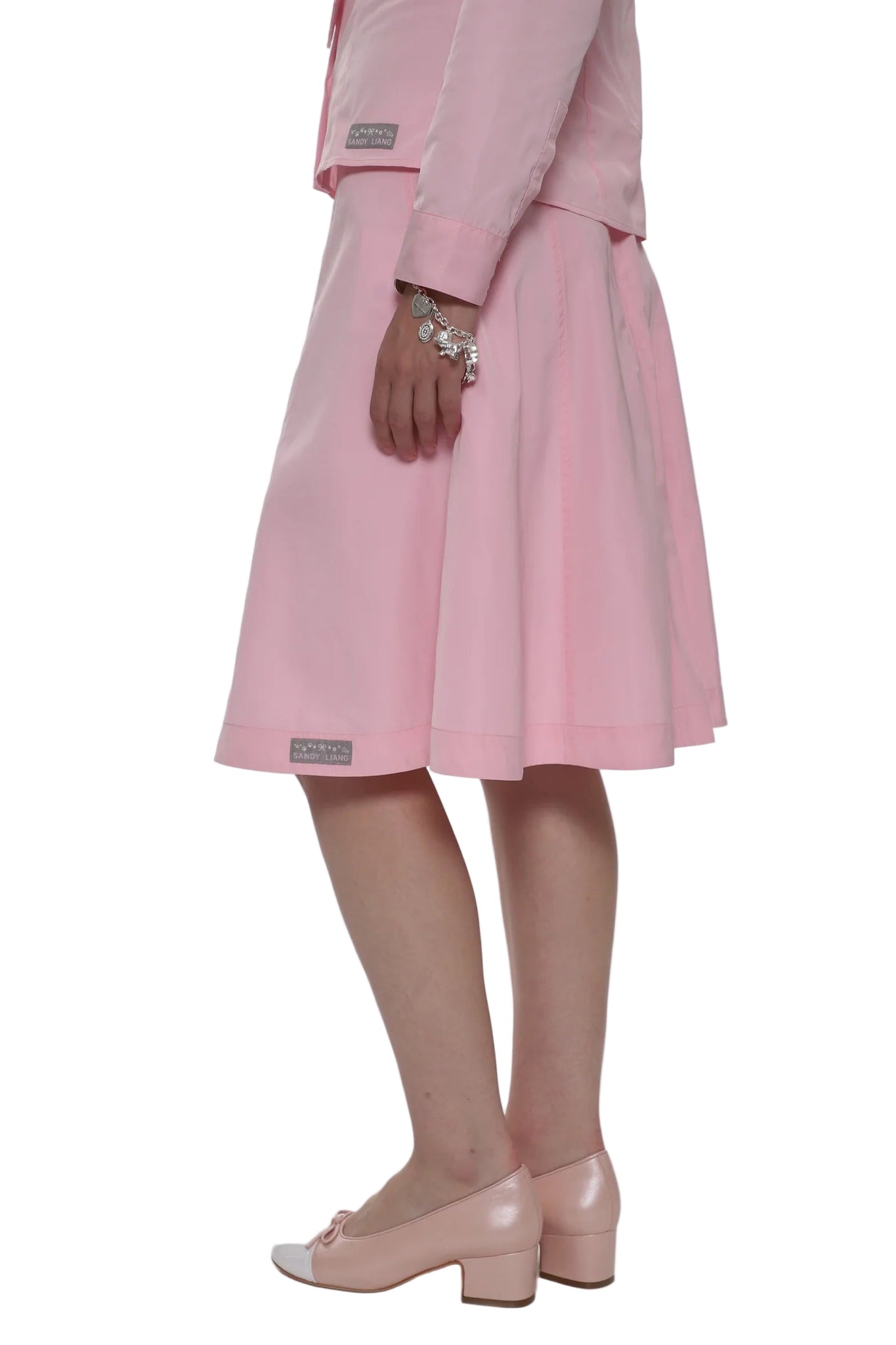 Sandy Liang Constance Skirt in Pink