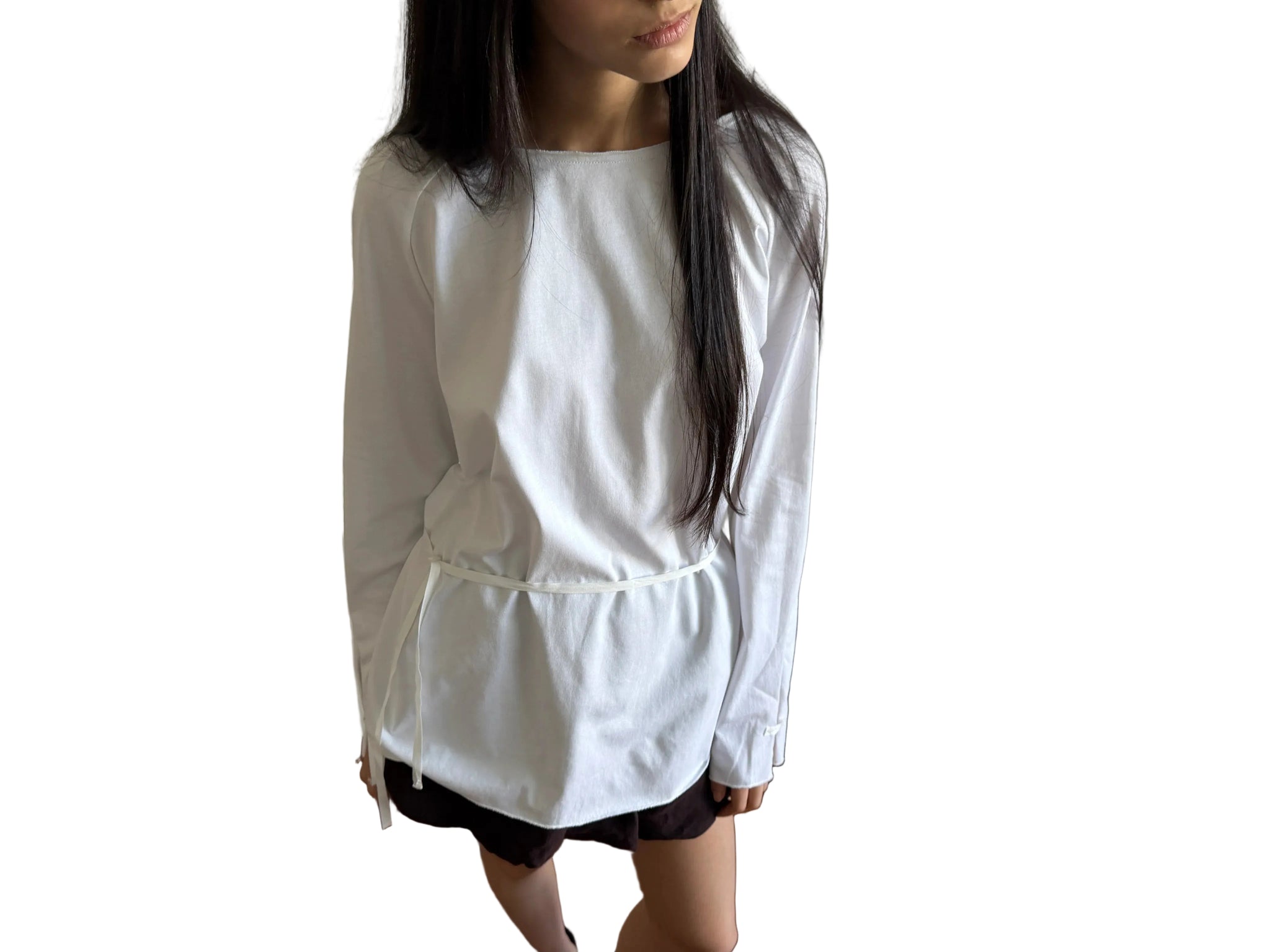 Deiji Studios Wided Long Sleeve in White