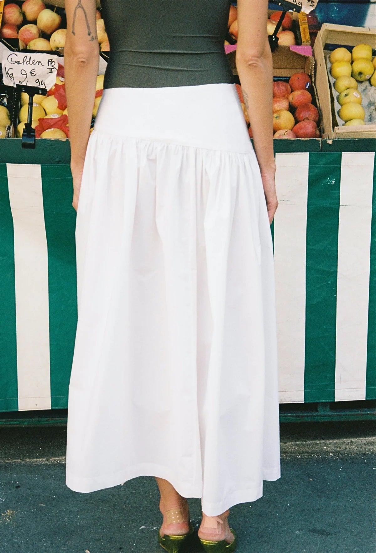 Michelle Del Rio Kiki Skirt in White