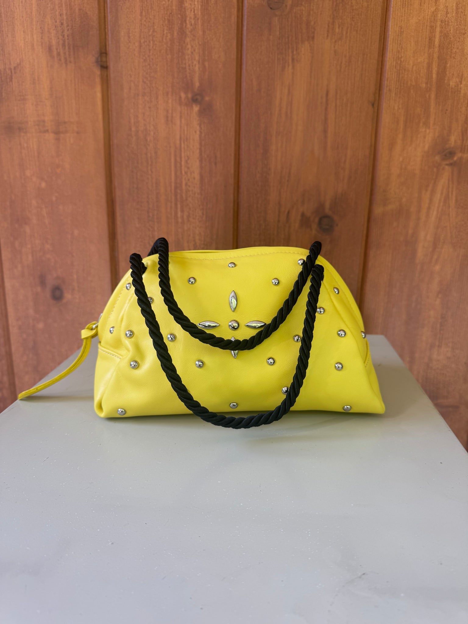 Maryam Nassir Zadeh Sun Purse Flor Stud in Beam