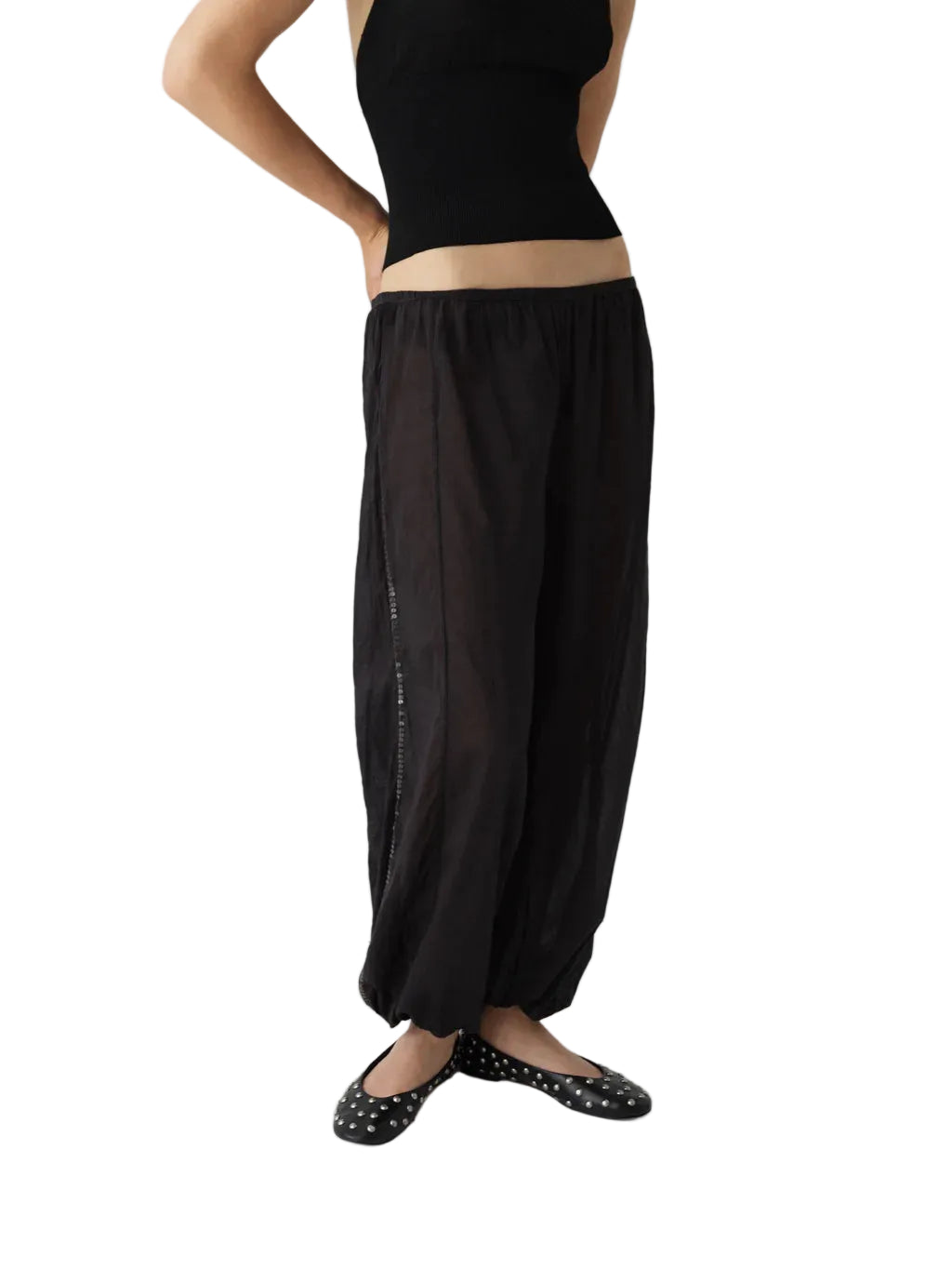 Gimaguas Angel Trousers in Black