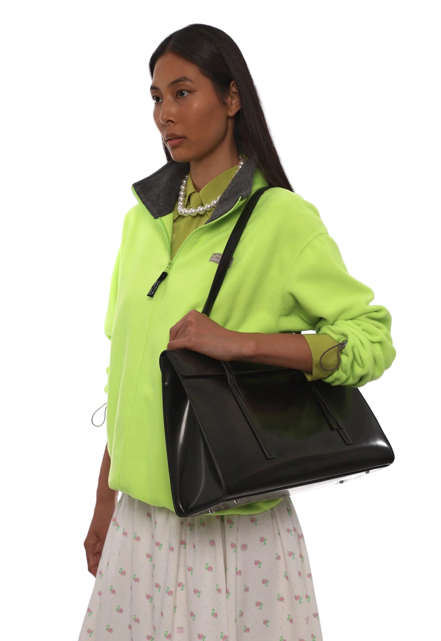 Sandy Liang Mum Bag in Black