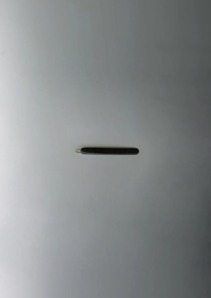 Merrma Earth Slim Barrette in Jet Black