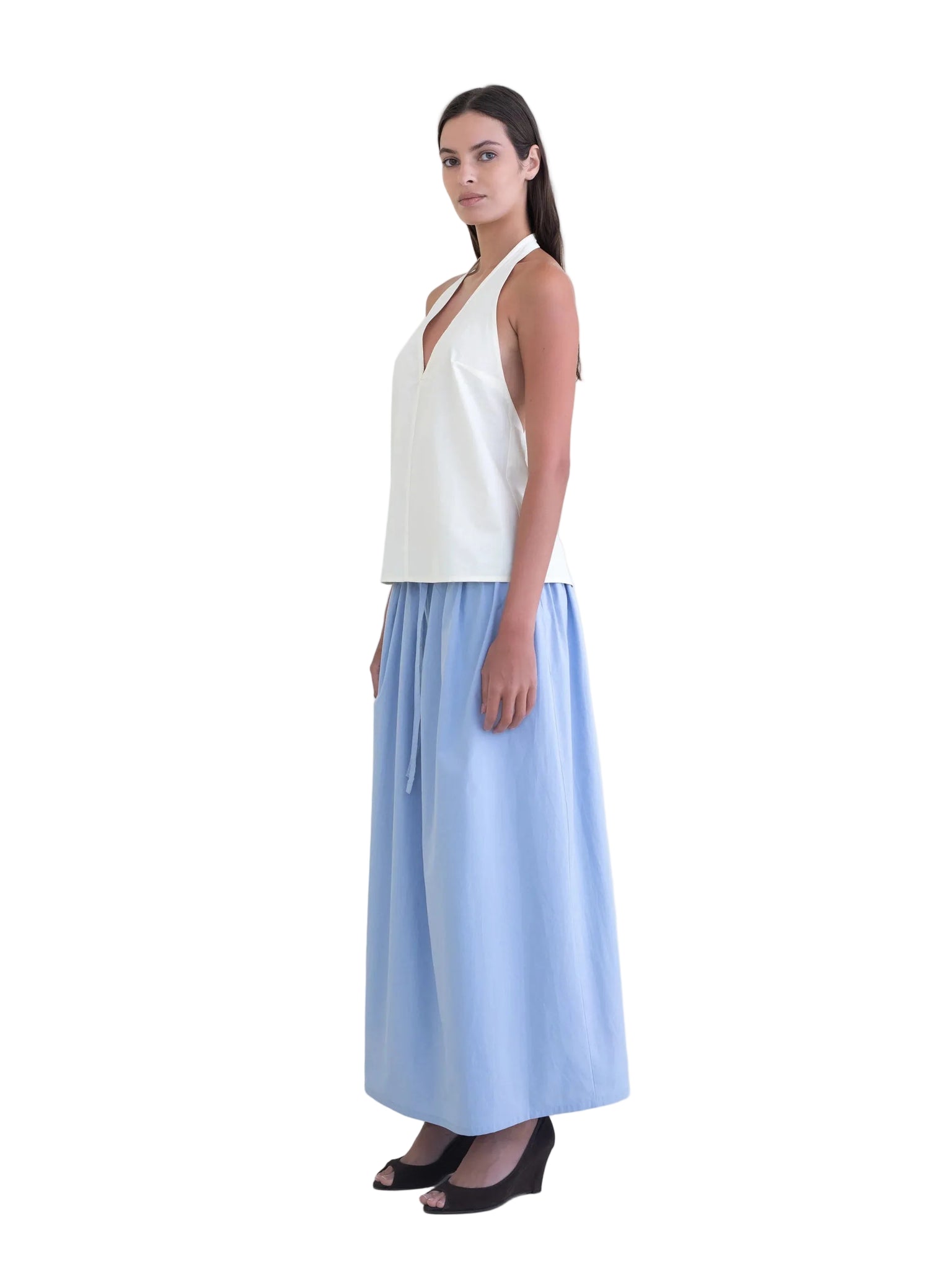 BELLE ANNA Rhea Skirt in Powder Blue