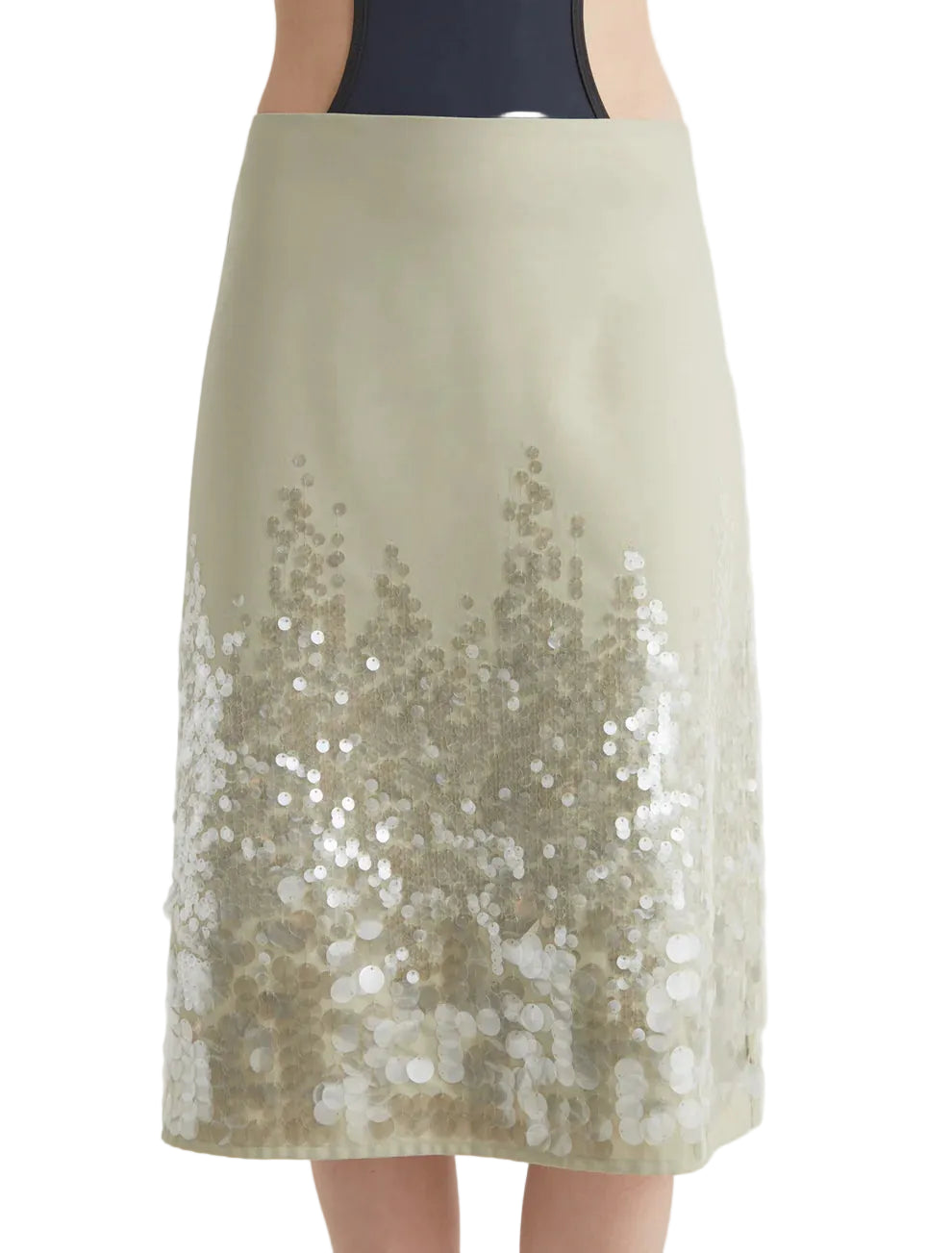 Paloma Wool Ara Skirt in Khaki