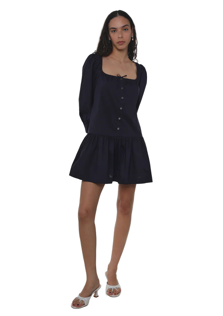 sandy liang mini dress Sandy Liang Hami Dress in Navy
