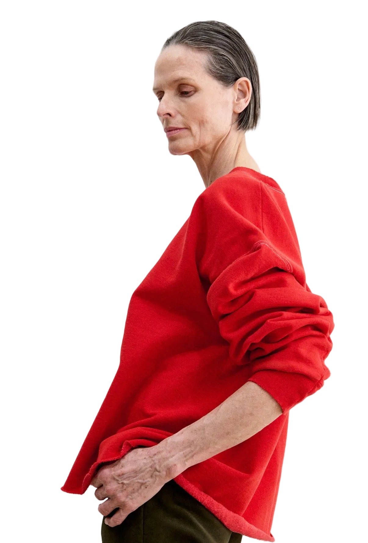 Rachel Comey Fonder Sweatshirt in Cherry