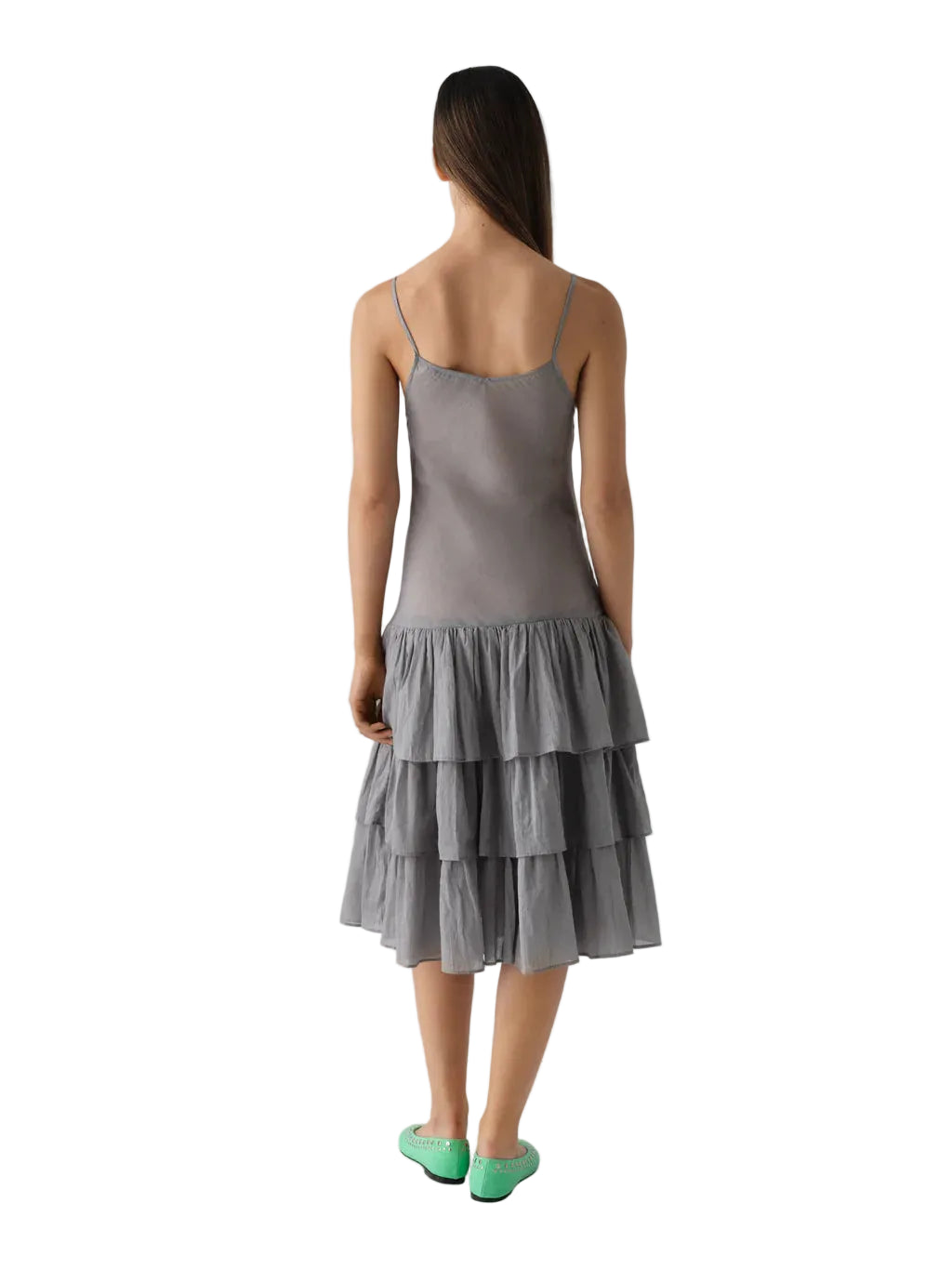 Gimaguas Joan Midi Dress in Grey
