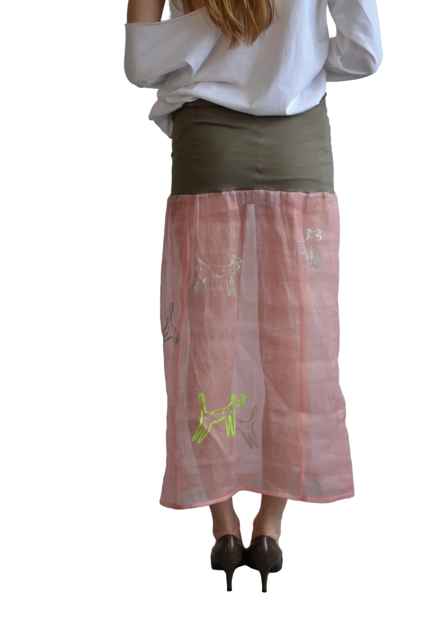 Everyone's Mother Dog Skirt in Rose