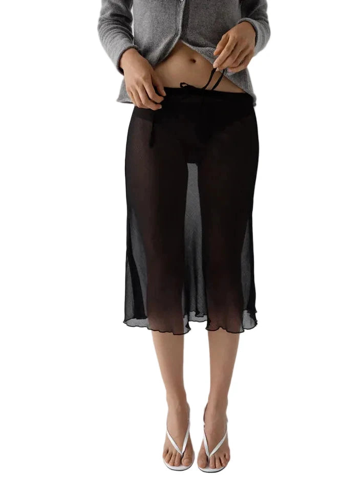 Gimaguas Bahia Midi Skirt in Black