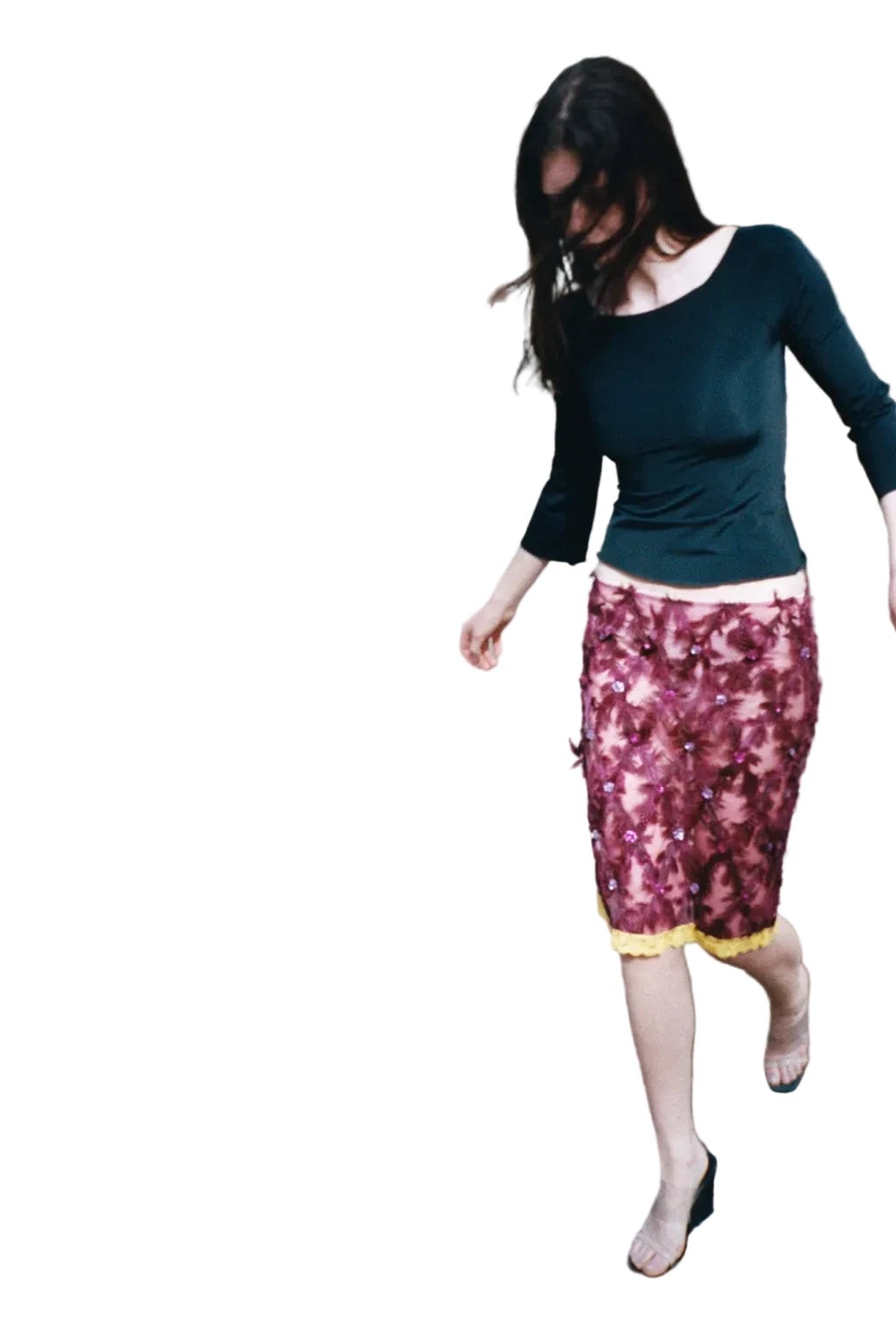 Maryam Nassir Zadeh Whisper Tee in Black