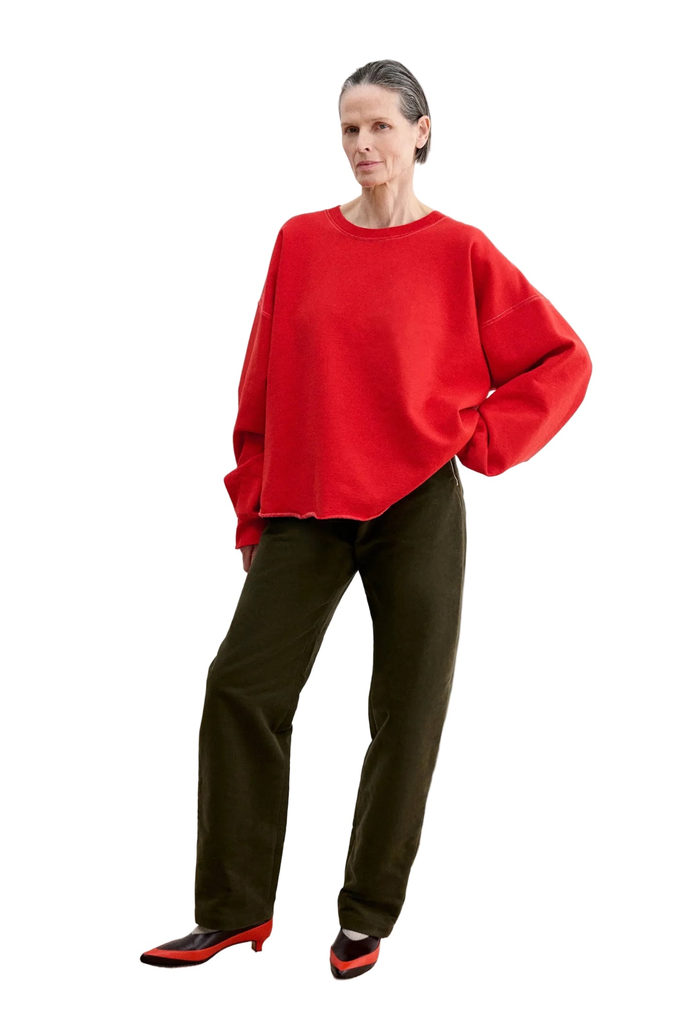 Rachel Comey Fonder Sweatshirt in Cherry