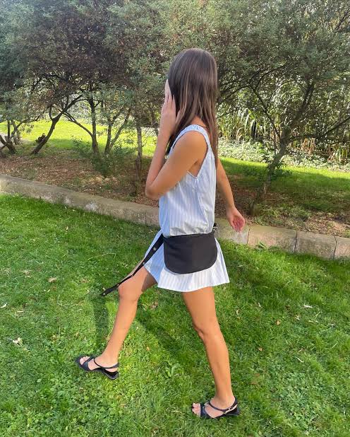 Deiji Studios Snap Belt Bag in Black