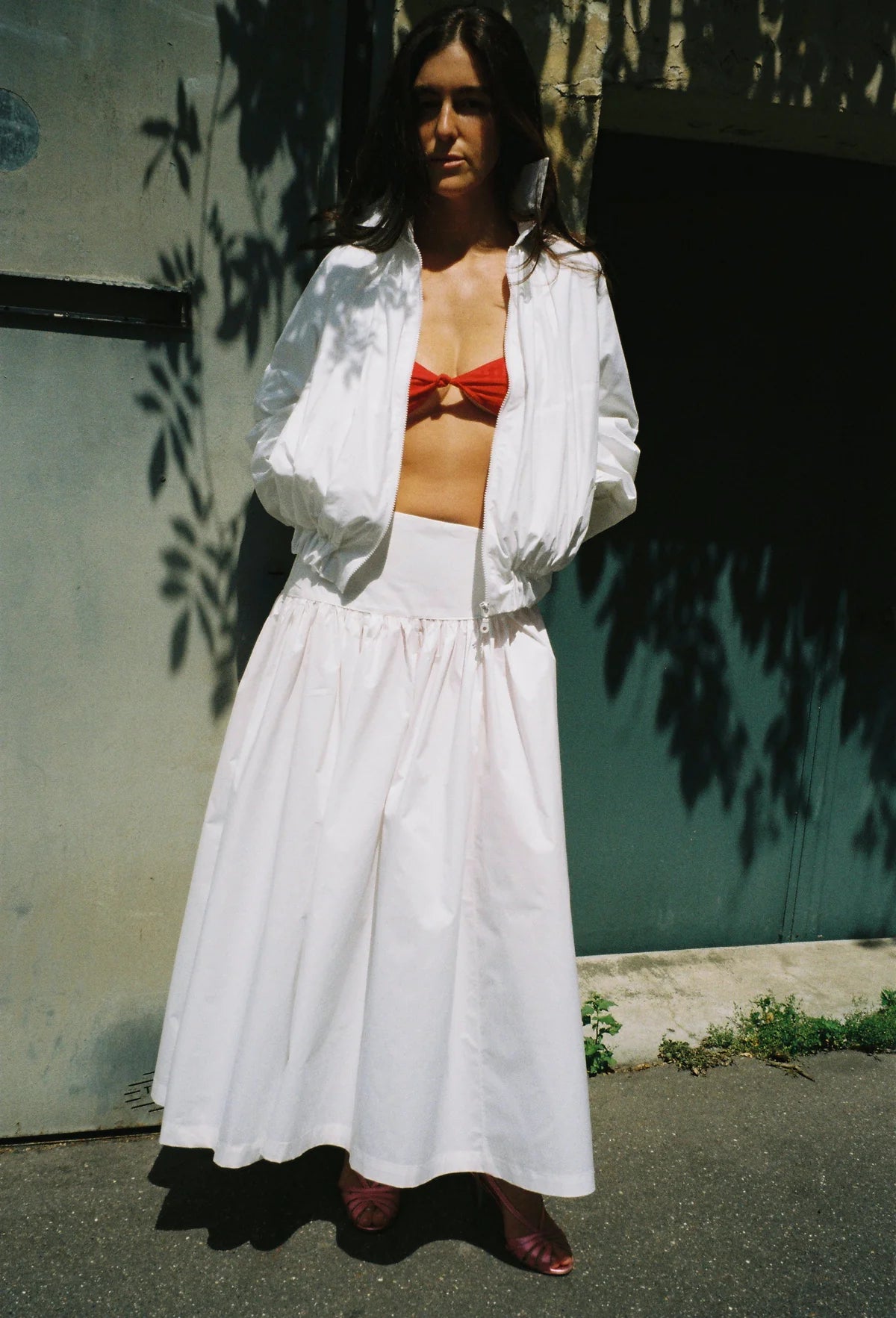 Michelle Del Rio Ruby Jacket in White