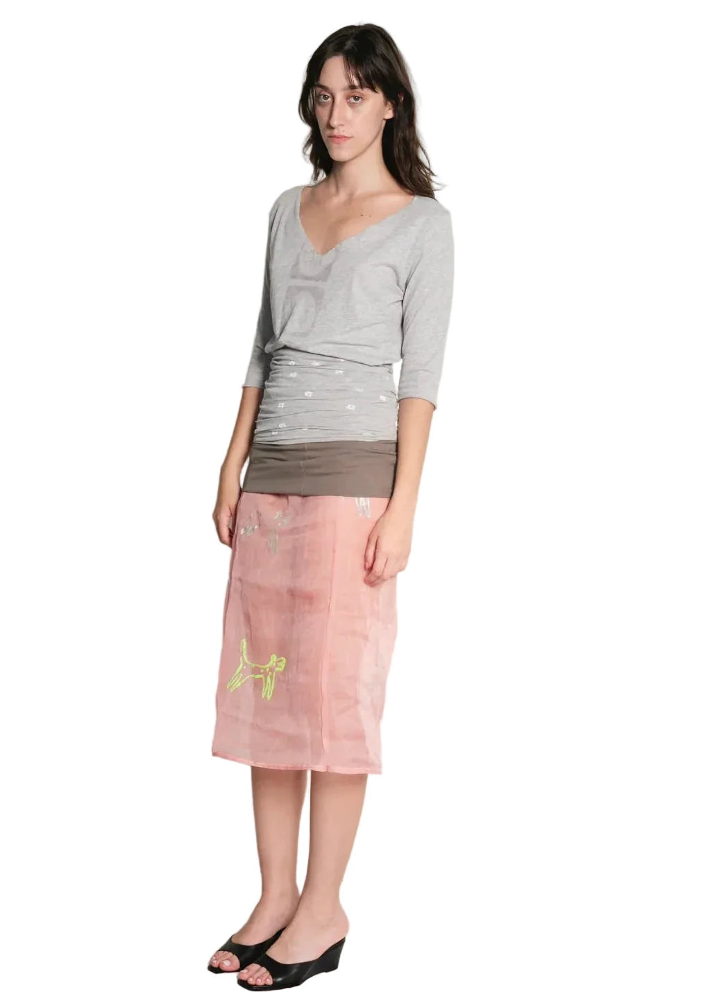 Everyone's Mother Dog Skirt in Rose
