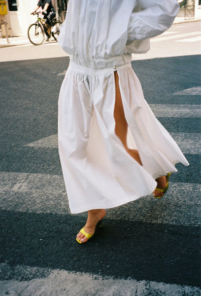 Michelle Del Rio Kiki Skirt in White