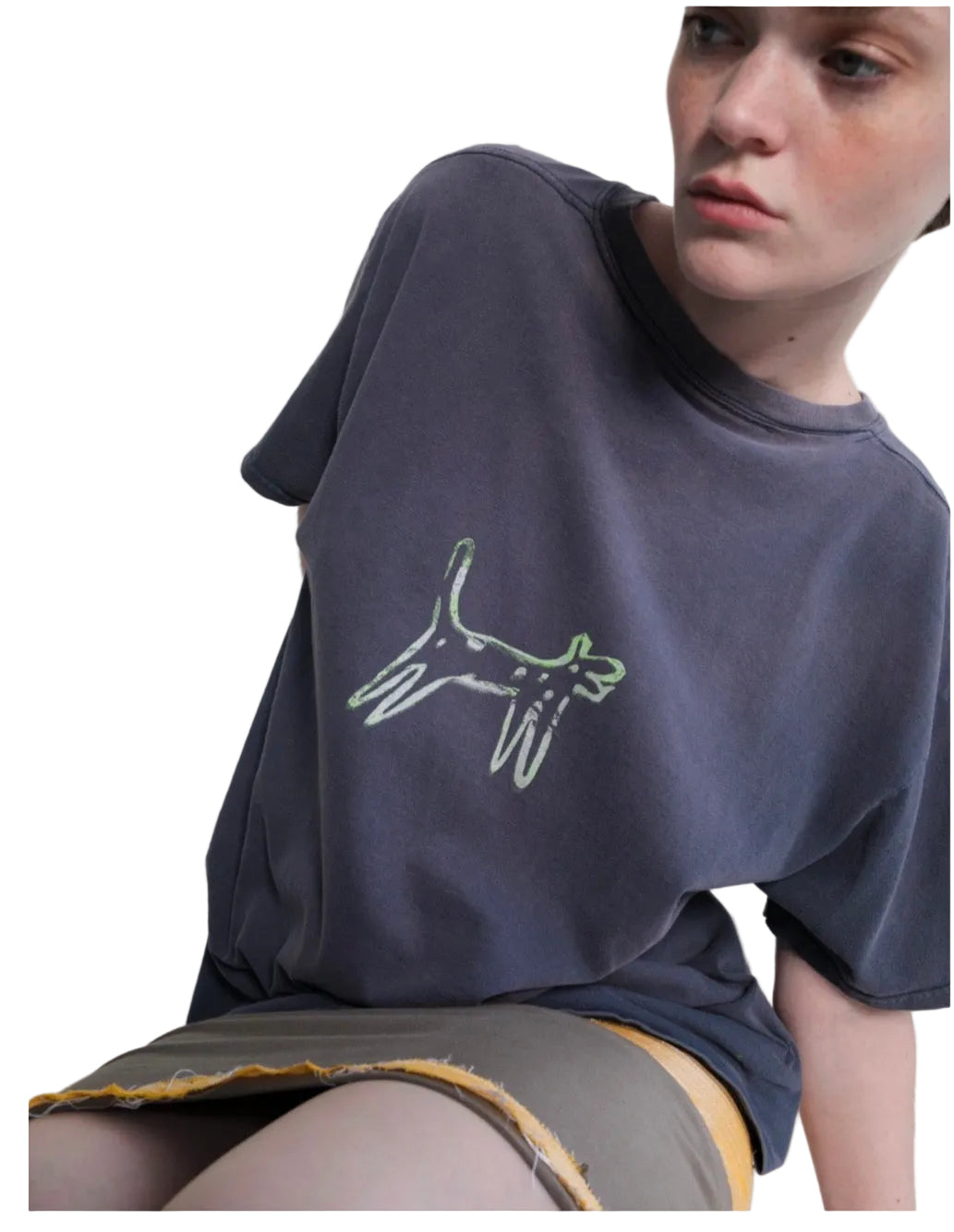 Everyone's Mother Dog Tee in Midnight