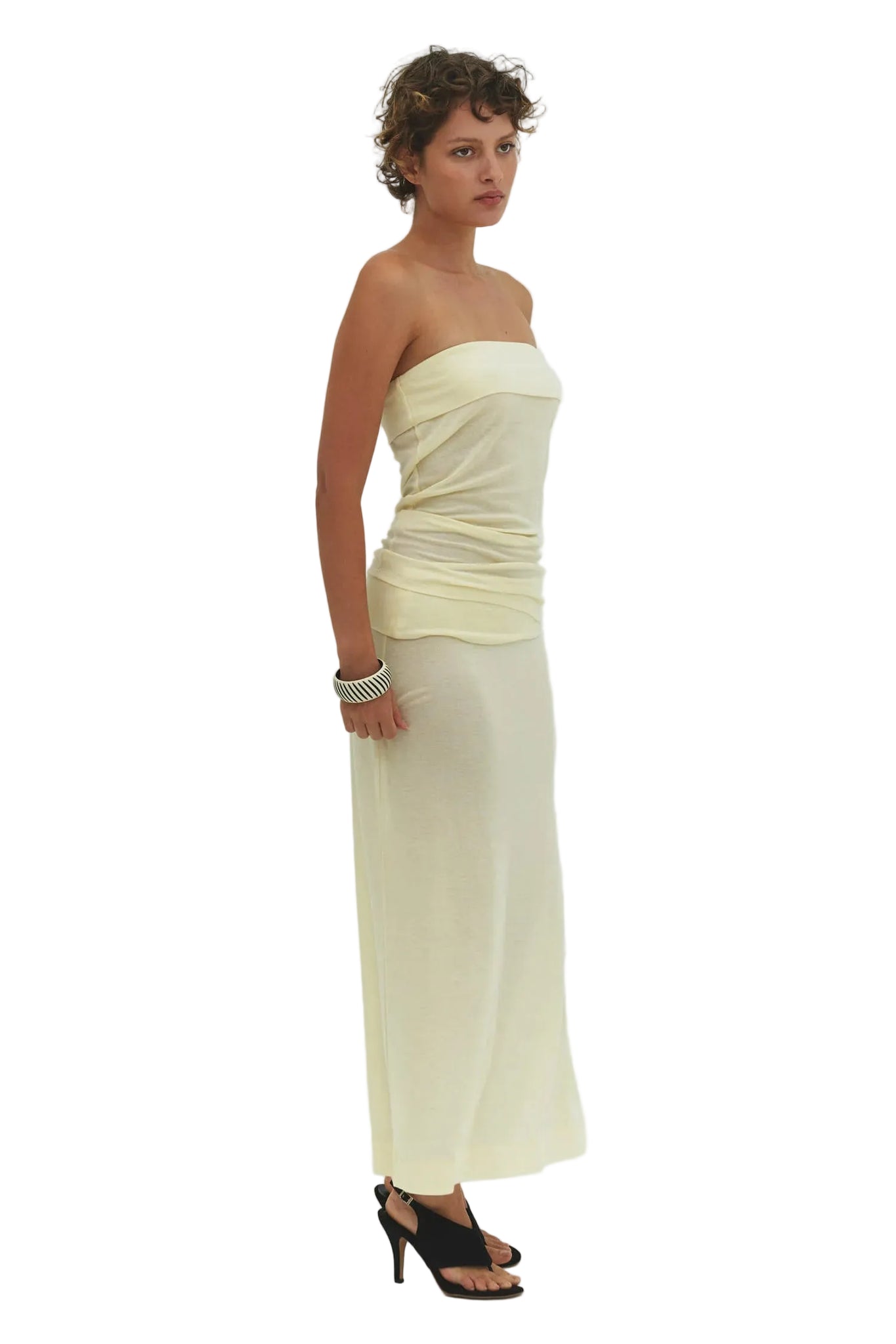 Find Me Now Nara Tube Top in Butter