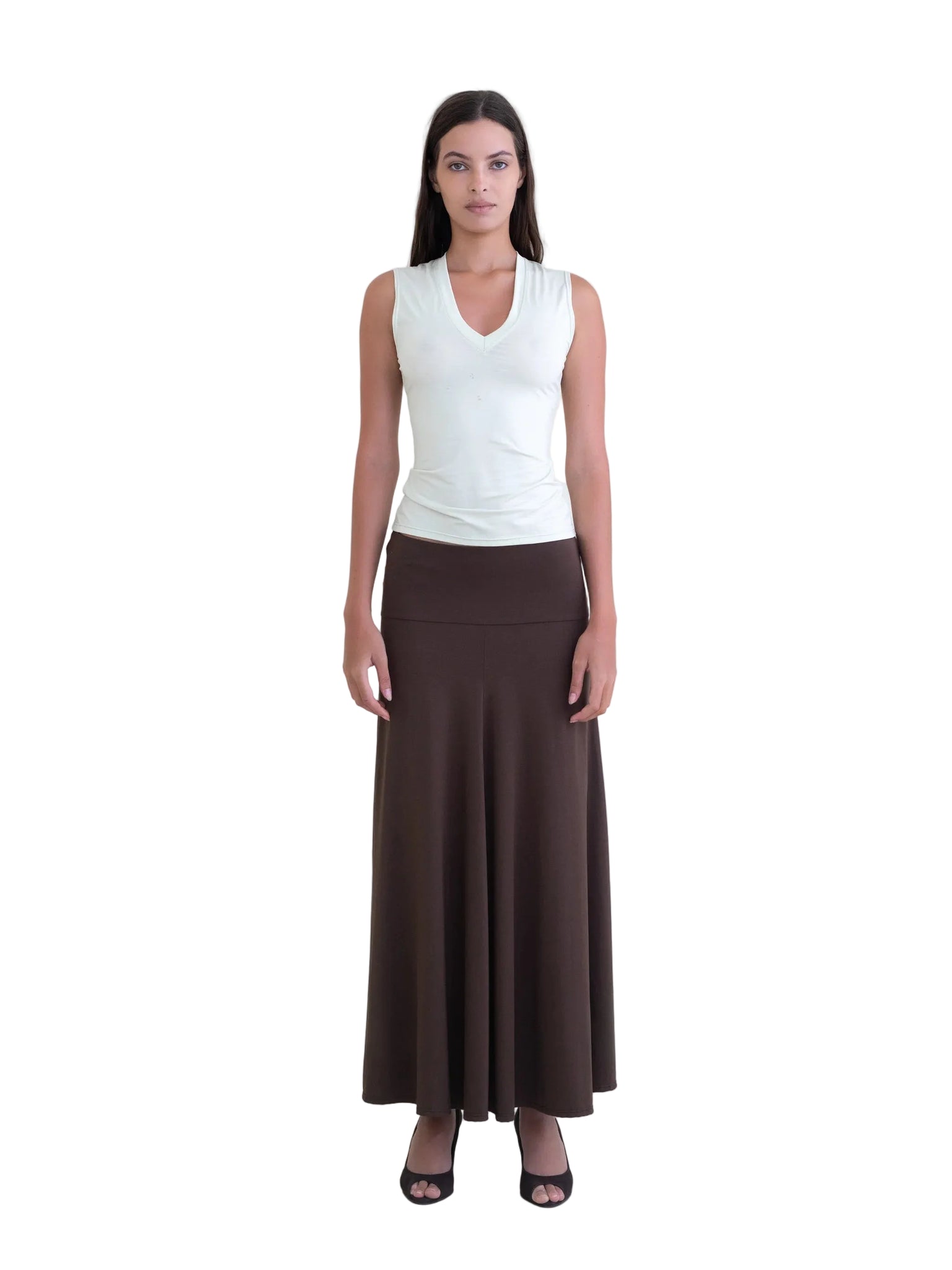 BELLE ANNA Rumi Skirt in Brown