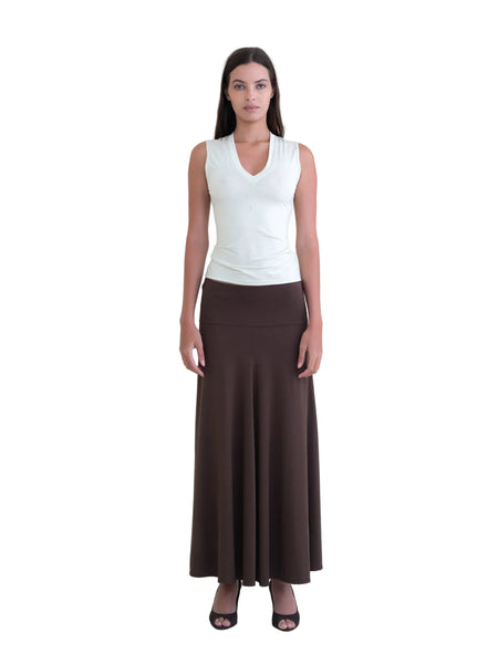 BELLE ANNA Rumi Skirt in Brown