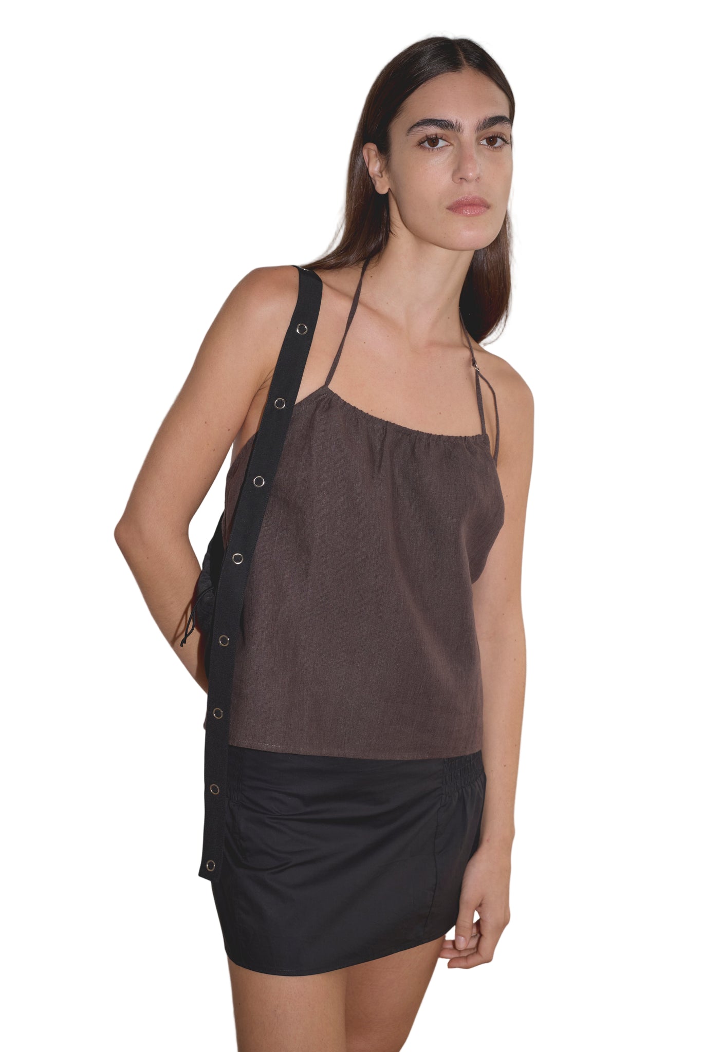 Deiji Studios Snap Belt Bag in Black