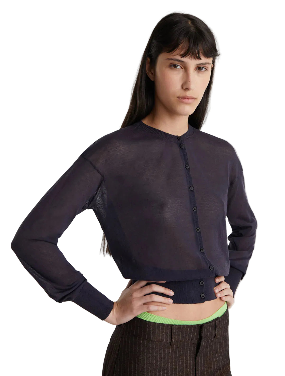 Paloma Wool Paige Cardigan in Navy