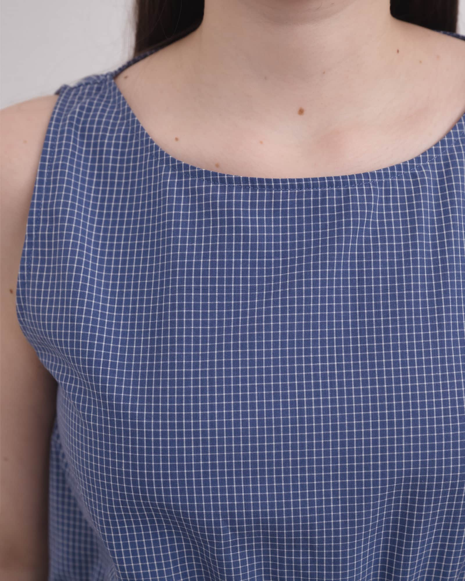 Baserange Rezi Dress in Ace Check