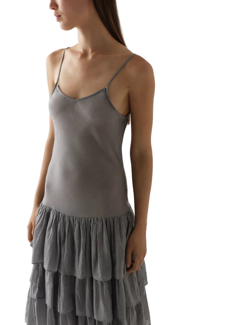 Gimaguas Joan Midi Dress in Grey