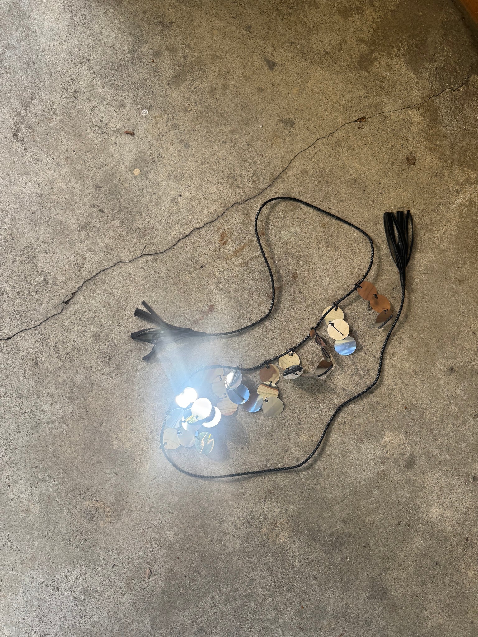 Maryam Nassir Zadeh Regalo Belt in Black