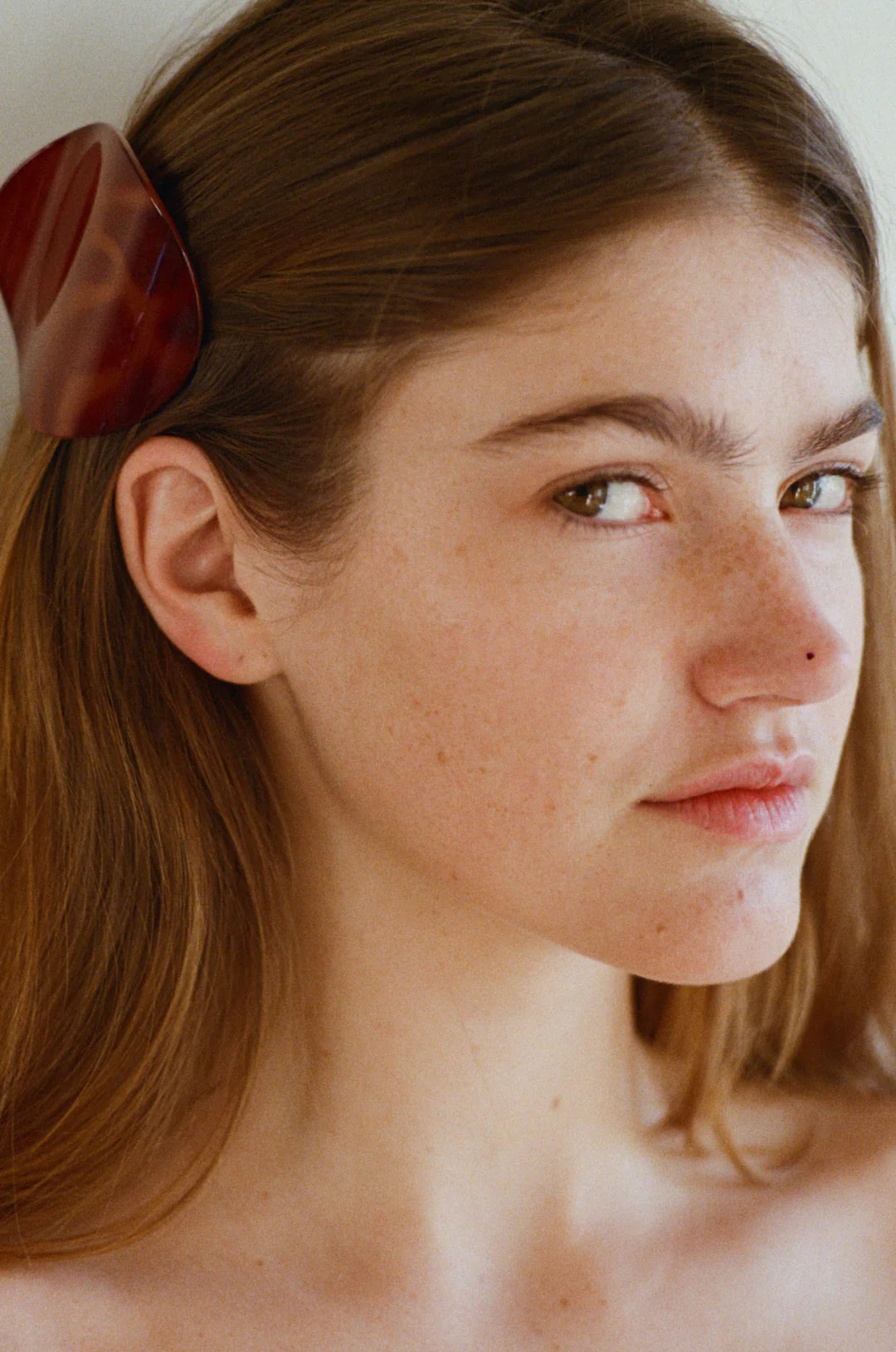 Merrma Earth Beaver Moon Clip in Brown Tortoise