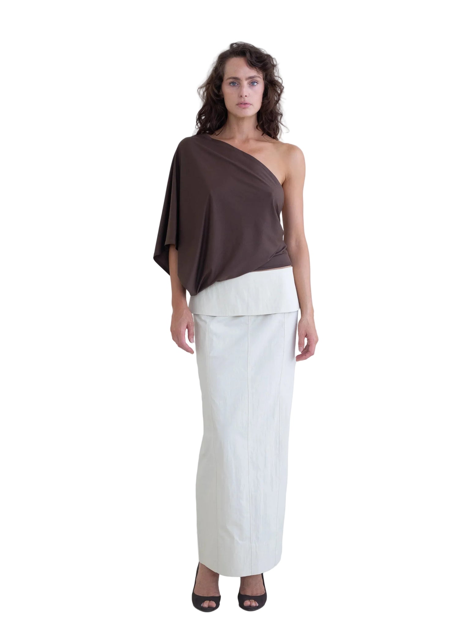 BELLE ANNA Arden Top in Brown