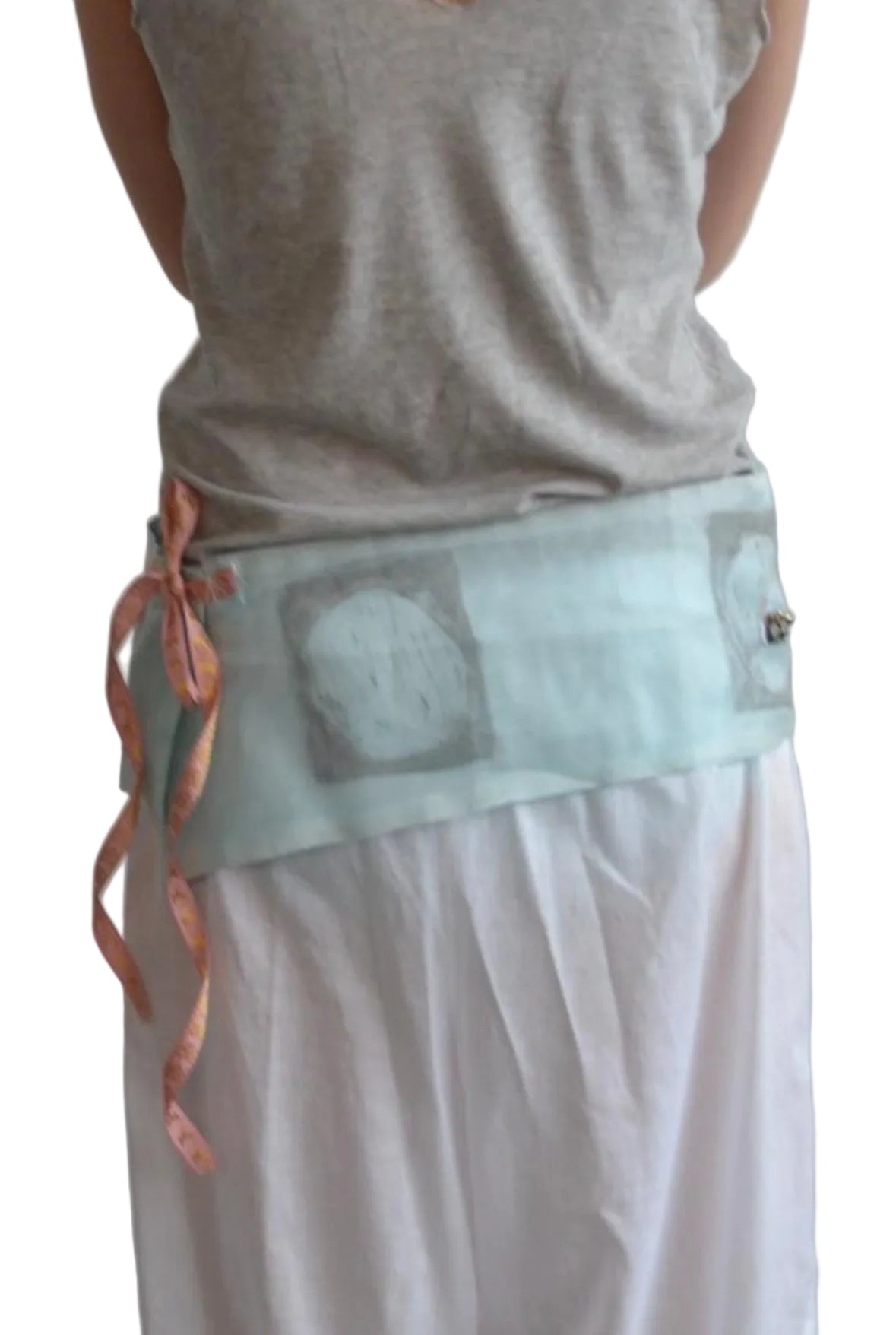 Everyone's Mother Blue Moon Sash in Aqua