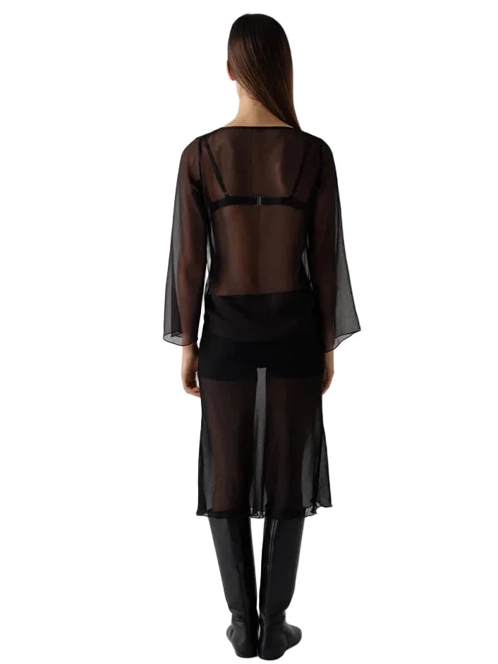 Gimaguas Bahia Midi Skirt in Black