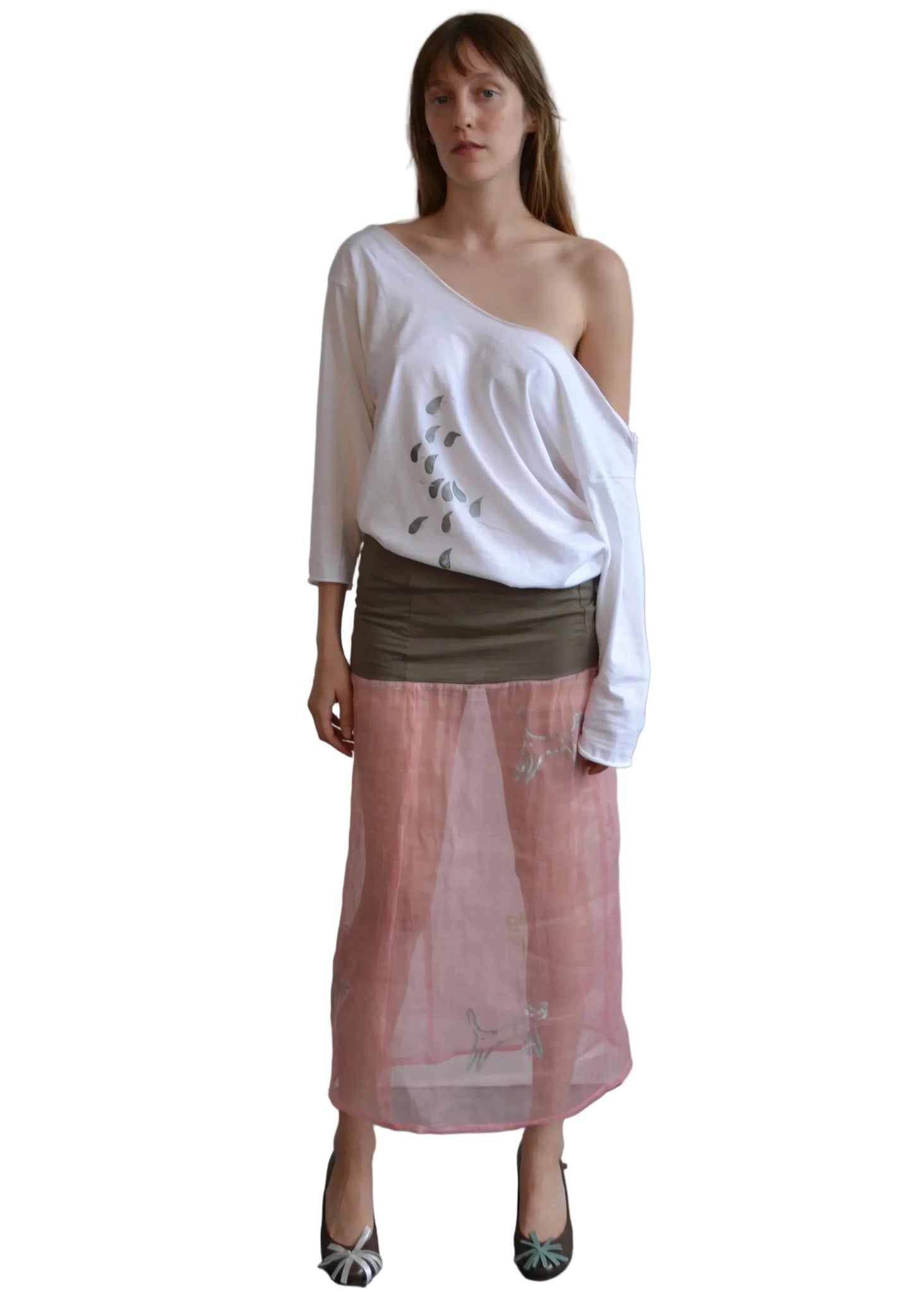 Everyone's Mother Dog Skirt in Rose