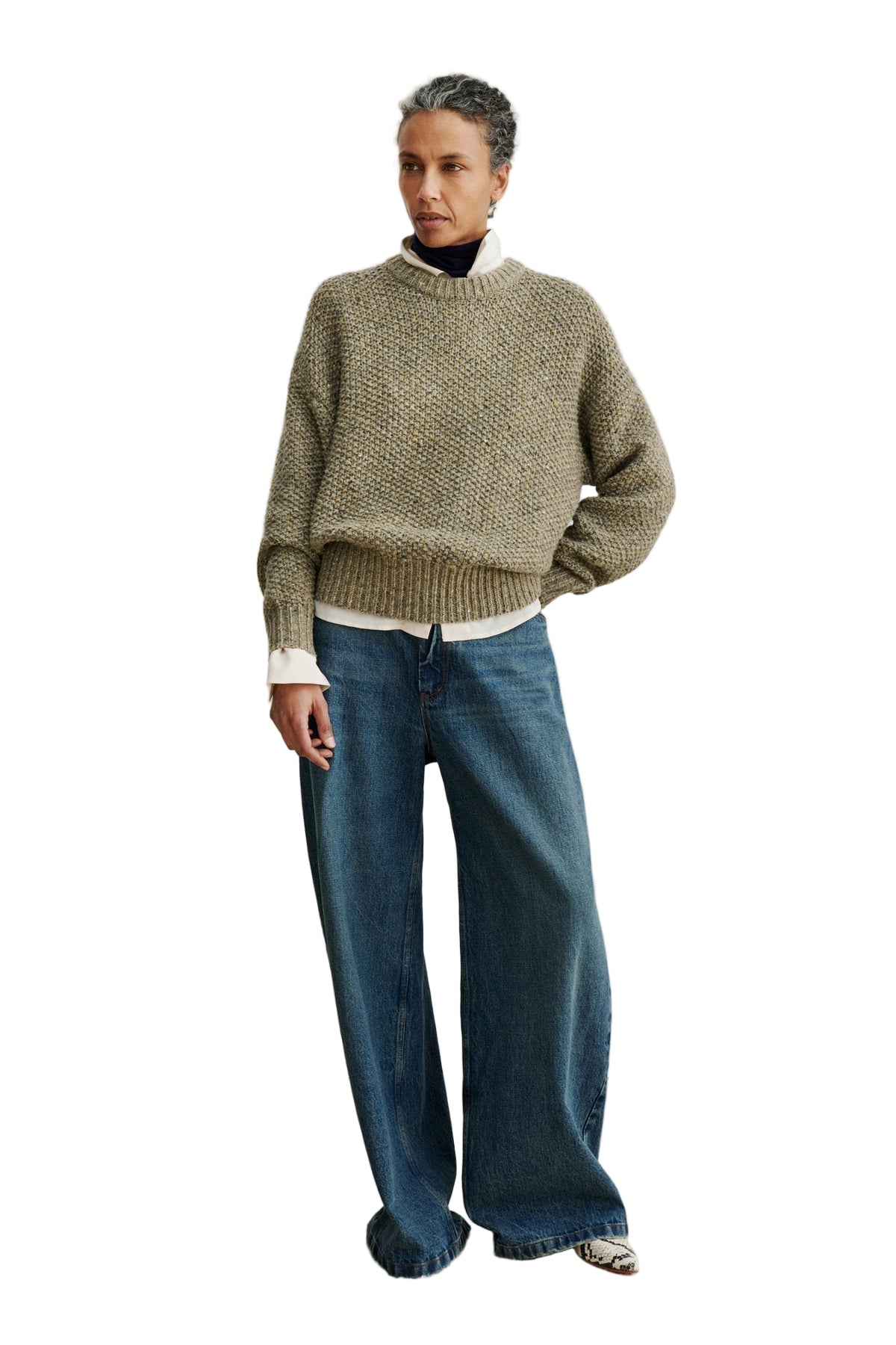 Rachel Comey Prescot Sweater in Stone