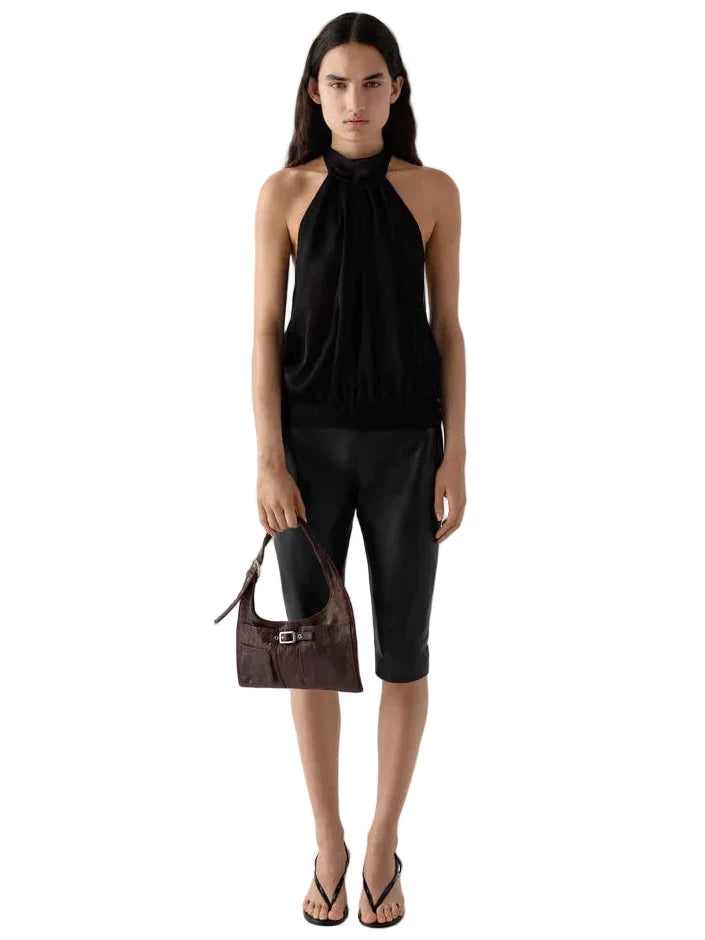 Gimaguas Sandal Wedge in Black